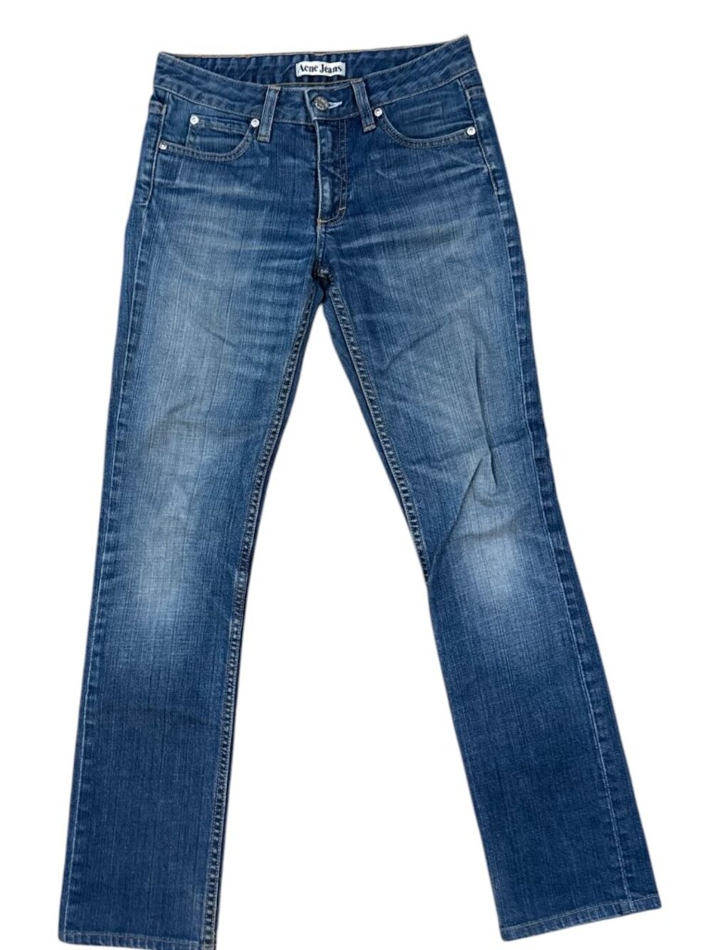 Acne Studio Jeans Medium Washed Straight Leg 27